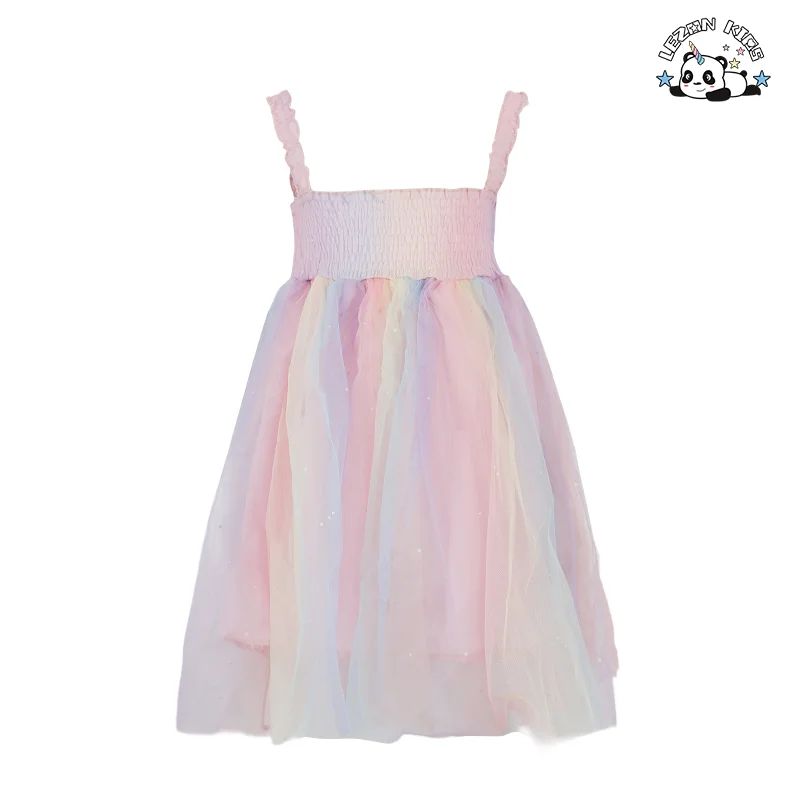 LEZONKIDS - Baby Toddler Girl Clothes Summer Dress for Kids Girl TUTU Dresses Children's Clothing 4 to 14 Years
